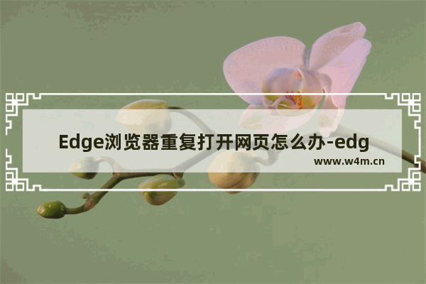 Edge浏览器重复打开网页怎么办-edge浏览器一直重复打开网页的解决方法