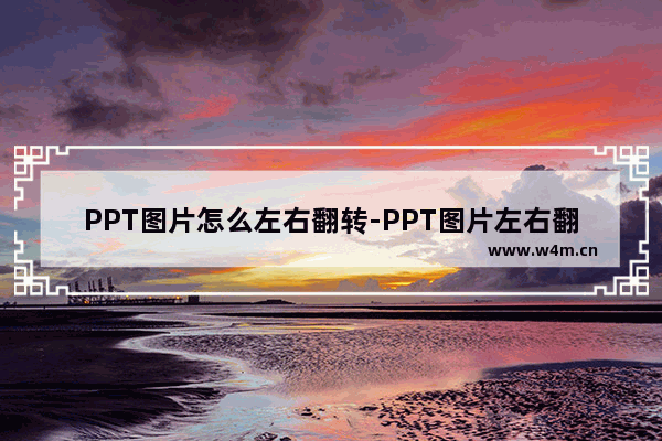 PPT图片怎么左右翻转-PPT图片左右翻转的方法