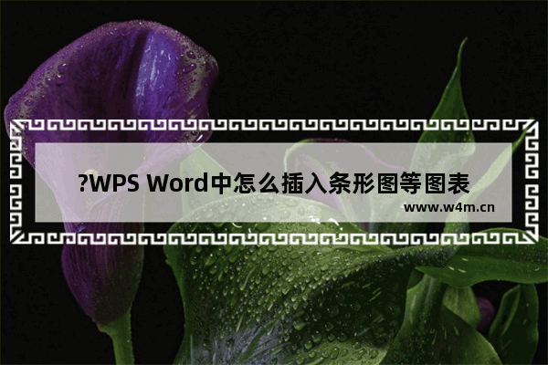 ?WPS Word中怎么插入条形图等图表-WPS文档电脑版中添加想要的图表的方法教程