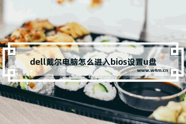 dell戴尔电脑怎么进入bios设置u盘启动项