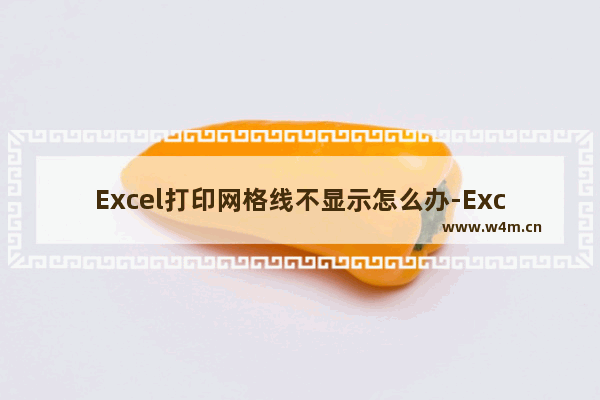 Excel打印网格线不显示怎么办-Excel打印网格线不显示的解决方法