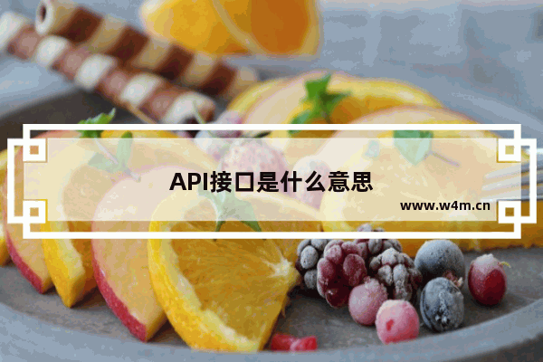 API接口是什么意思