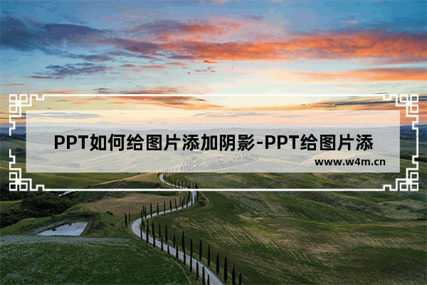 PPT如何给图片添加阴影-PPT给图片添加阴影的方法