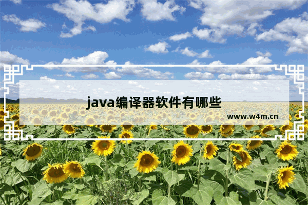 java编译器软件有哪些