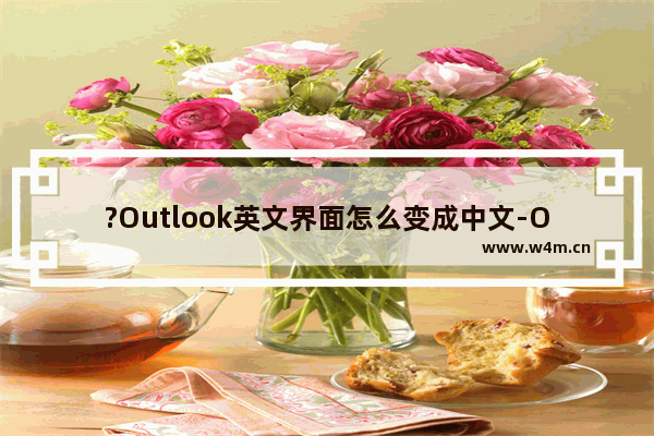 ?Outlook英文界面怎么变成中文-Outlook邮箱中将语言设置为中文的方法教程