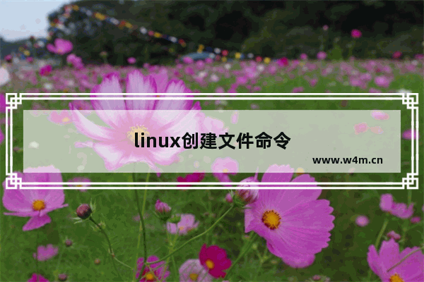 linux创建文件命令