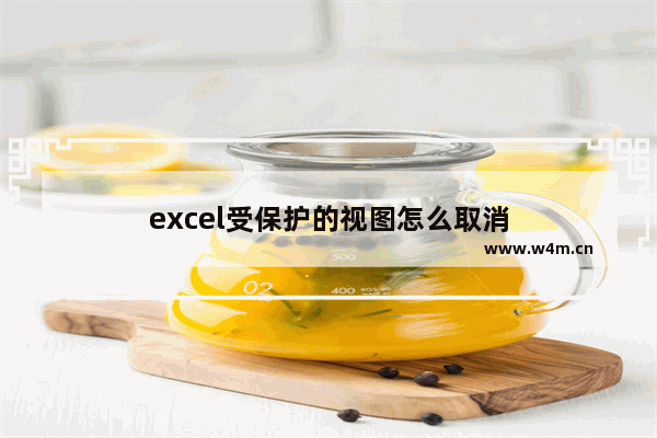 excel受保护的视图怎么取消