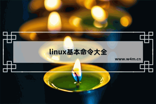 linux基本命令大全