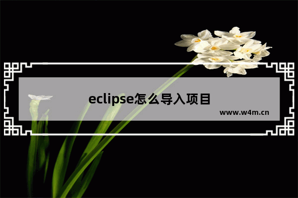 eclipse怎么导入项目