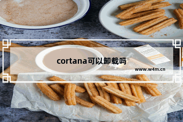 cortana可以卸载吗