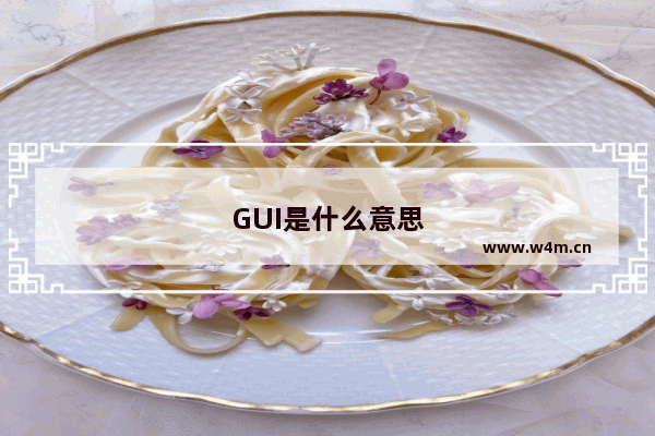 GUI是什么意思