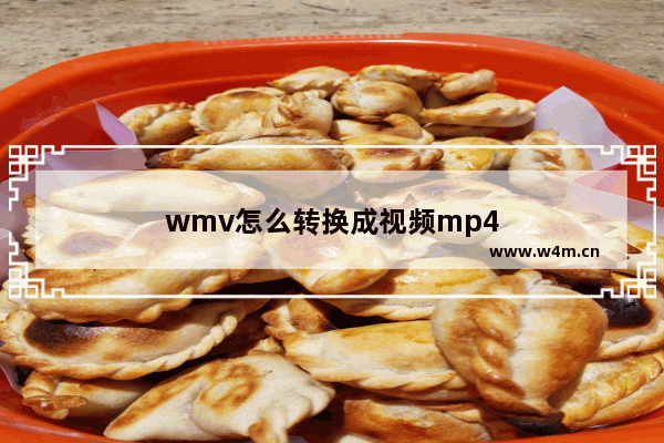 wmv怎么转换成视频mp4