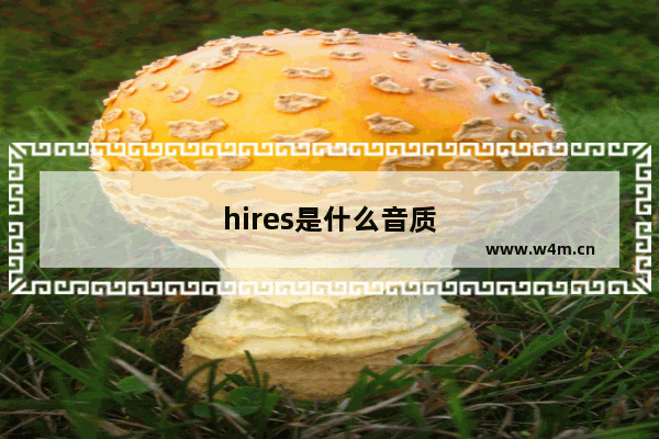 hires是什么音质