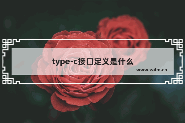 type-c接口定义是什么