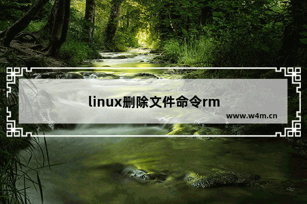 linux删除文件命令rm