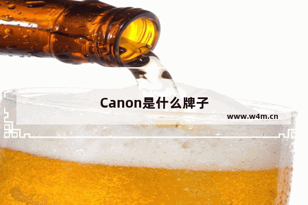 Canon是什么牌子