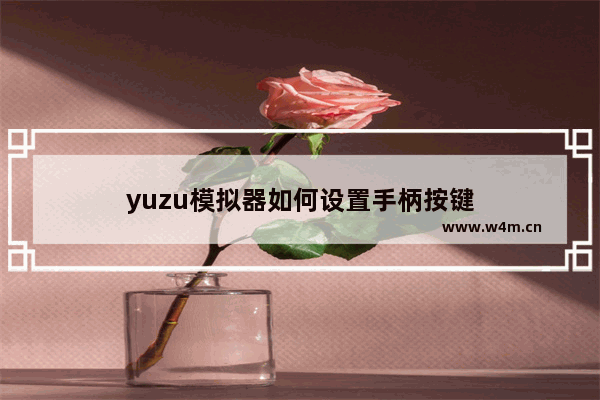 yuzu模拟器如何设置手柄按键