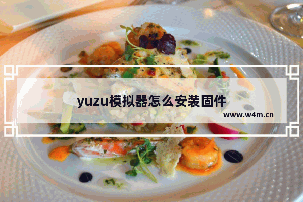 yuzu模拟器怎么安装固件