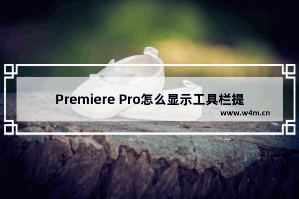 Premiere Pro怎么显示工具栏提示