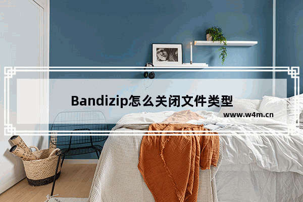 Bandizip怎么关闭文件类型