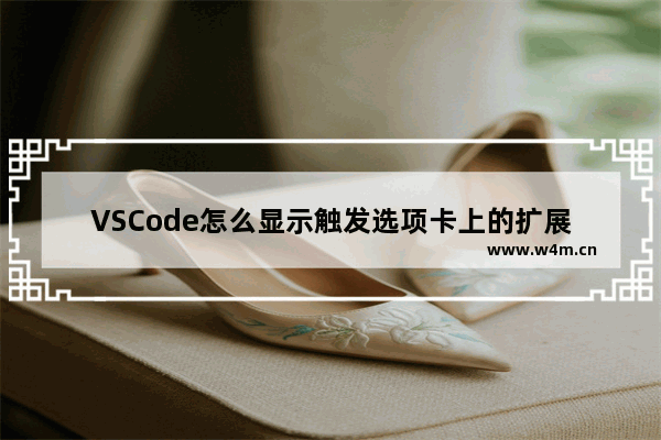 VSCode怎么显示触发选项卡上的扩展