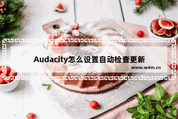 Audacity怎么设置自动检查更新