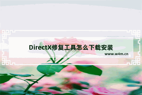 DirectX修复工具怎么下载安装