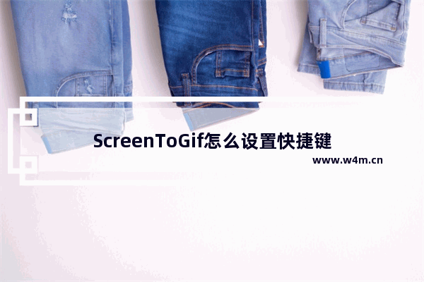 ScreenToGif怎么设置快捷键