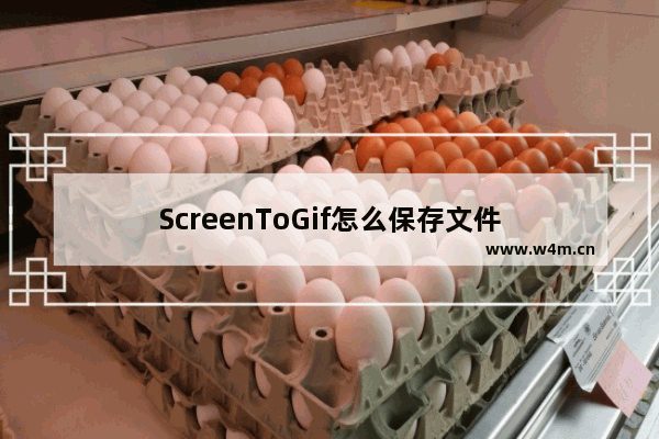 ScreenToGif怎么保存文件