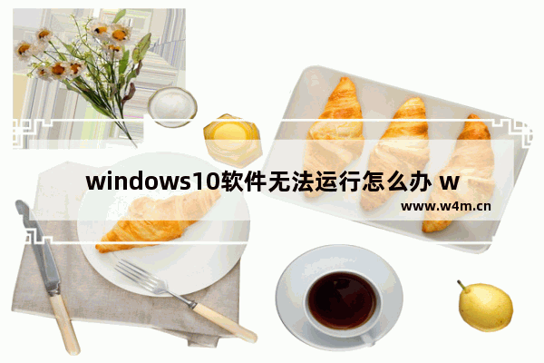 windows10软件无法运行怎么办 windows软件打不开怎么办