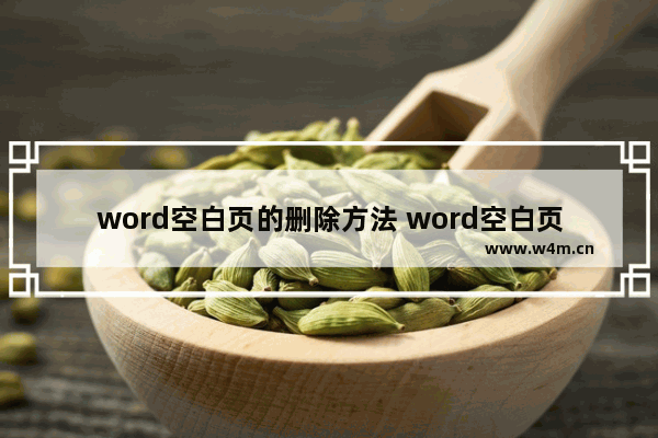 word空白页的删除方法 word空白页的删除技巧