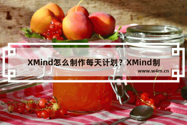 XMind怎么制作每天计划？XMind制作每天计划的操作方法