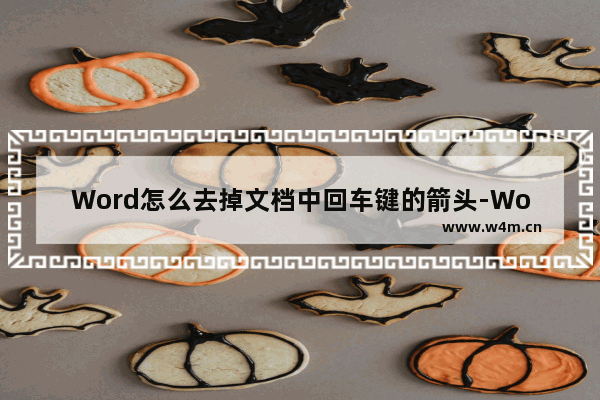 Word怎么去掉文档中回车键的箭头-Word去掉回车键的箭头的方法