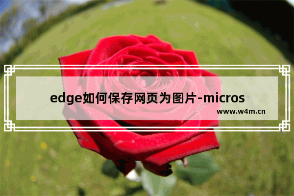 edge如何保存网页为图片-microsoft edge将网页保存为图片的方法