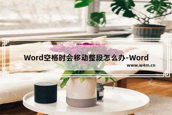 Word空格时会移动整段怎么办-Word空格时会移动整段的解决方法