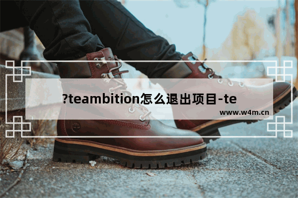 ?teambition怎么退出项目-teambition退出自己创建的项目方法