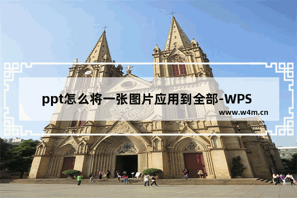 ppt怎么将一张图片应用到全部-WPS PPT中将一张图片应用到全部的方法