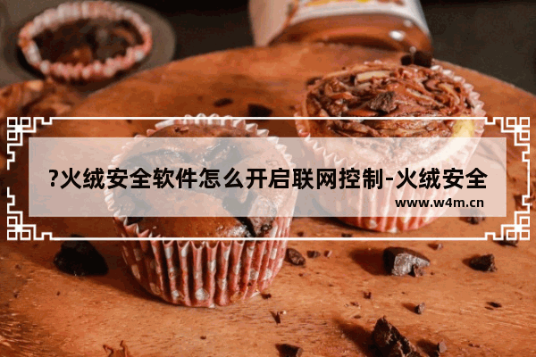 ?火绒安全软件怎么开启联网控制-火绒安全软件中打开联网控制功能的方法教程