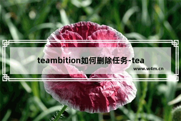 teambition如何删除任务-teambition删除任务的方法