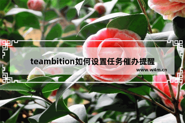 teambition如何设置任务催办提醒-teambition设置任务催办提醒的方法