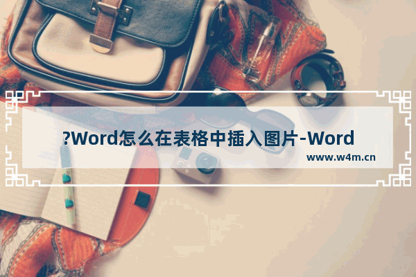 ?Word怎么在表格中插入图片-Word文档在表格中插入图片的方法教程