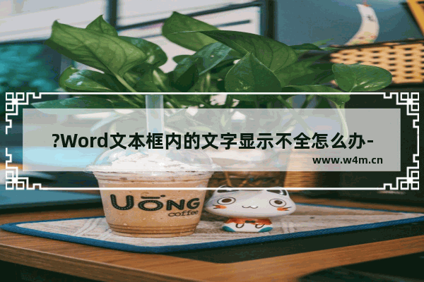 ?Word文本框内的文字显示不全怎么办-Word文档的文本框只显示一部分文字的方法教程