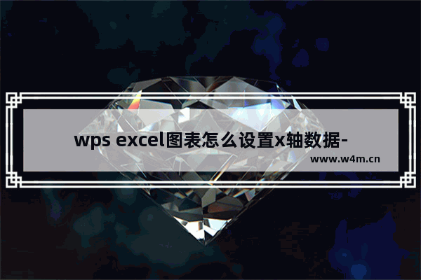 wps excel图表怎么设置x轴数据-WPS Excel图表设置x轴数据的方法