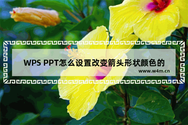 WPS PPT怎么设置改变箭头形状颜色的动画效果-WPS PPT制作箭头改变颜色的动画效果的方法