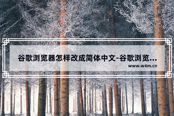 谷歌浏览器怎样改成简体中文-谷歌浏览器将语言设置成简体中文的方法