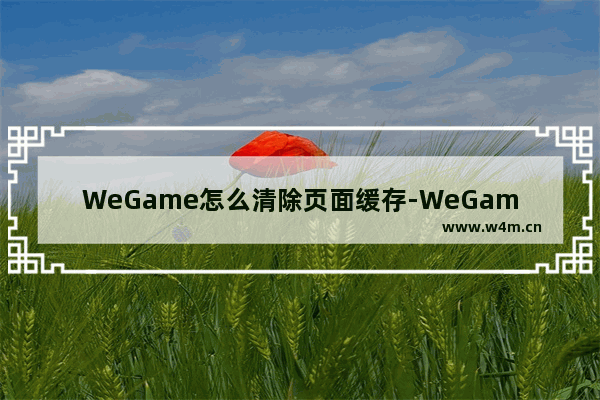 WeGame怎么清除页面缓存-WeGame清除页面缓存的方法