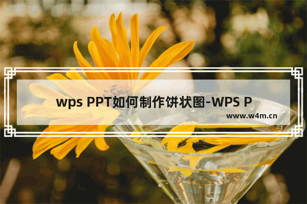 wps PPT如何制作饼状图-WPS PPT制作饼状图的方法