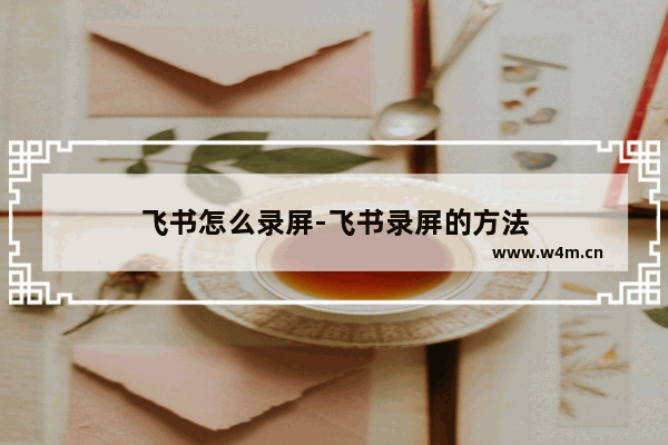 飞书怎么录屏-飞书录屏的方法