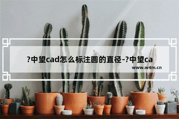 ?中望cad怎么标注圆的直径-?中望cad标注圆直径的方法