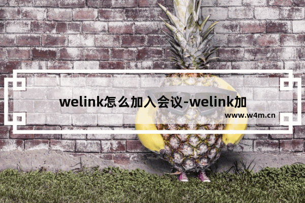 welink怎么加入会议-welink加入会议的方法